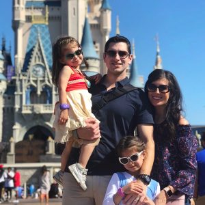 family at disney world