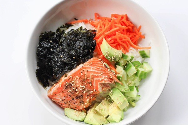 Sushi Roll in a Bowl